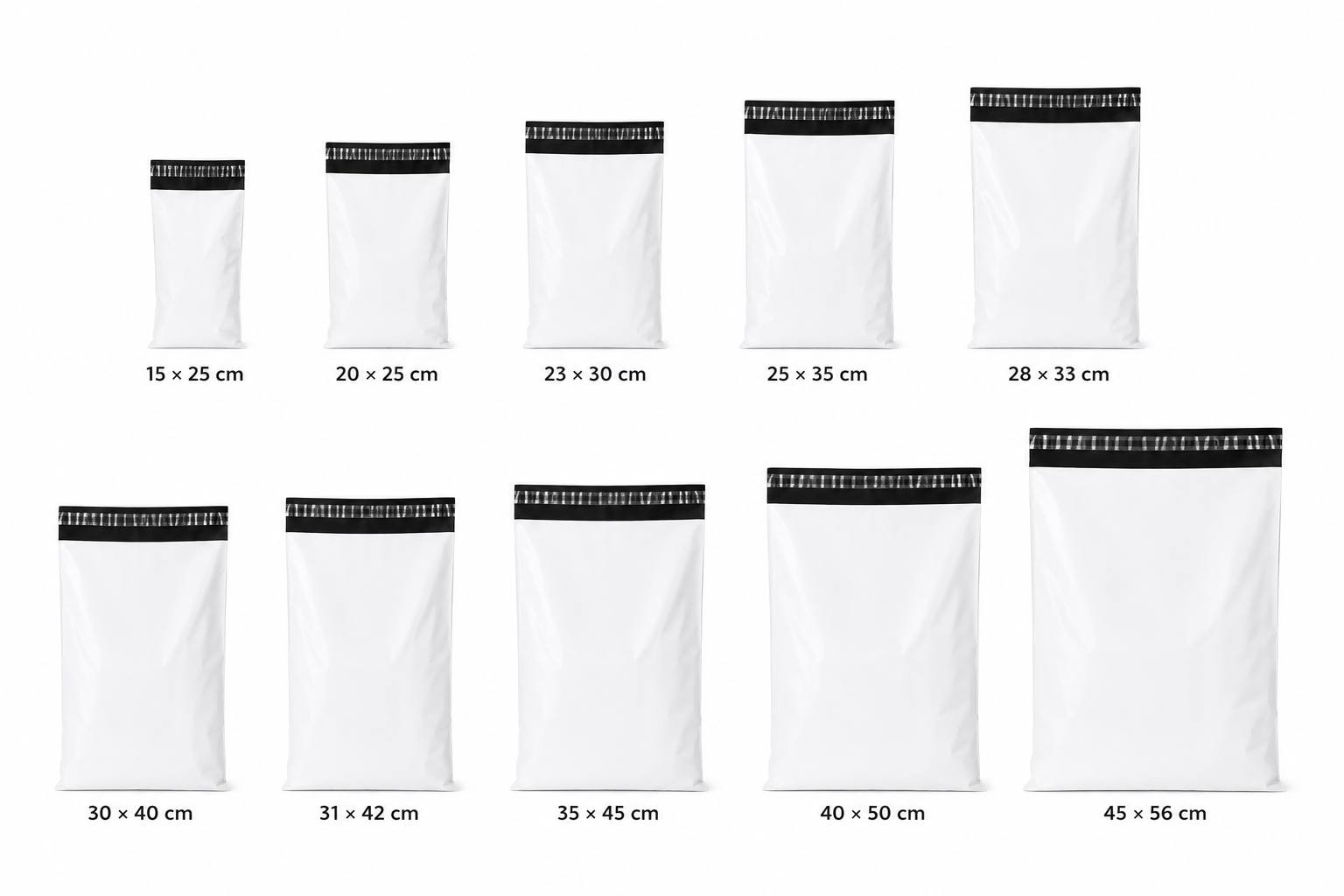 Sachet E-commerce Blanc Standard – Image 6