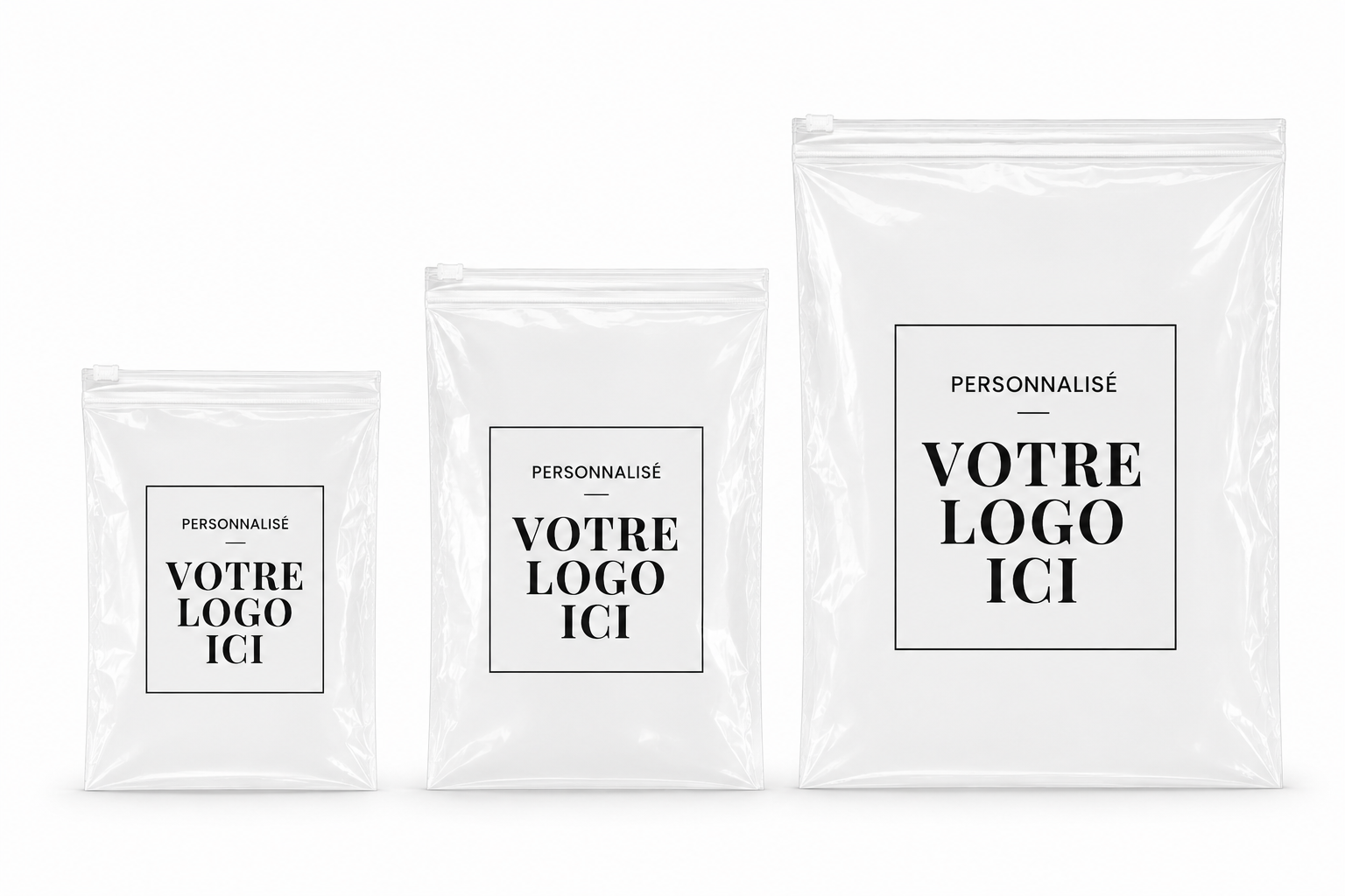 Sachet Zip Personnalisé Avec Logo – Image 2