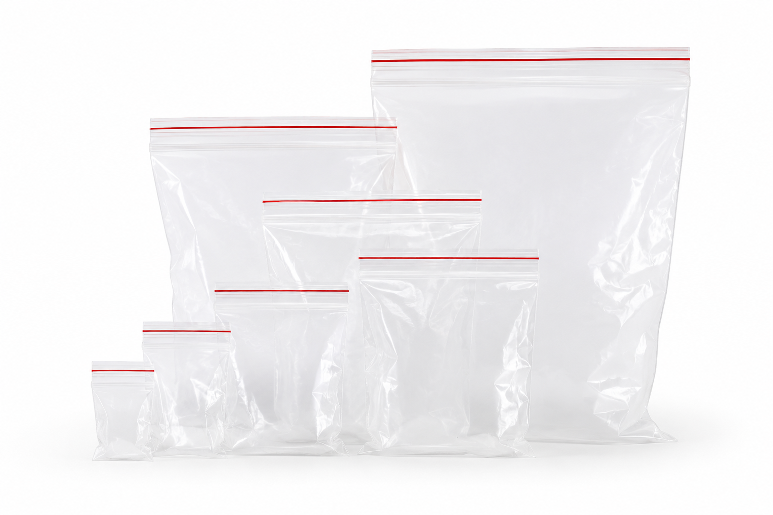 Sachet Transparent Zip Standard 1kg