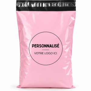 Sachet E-commerce Rose Personnalisé