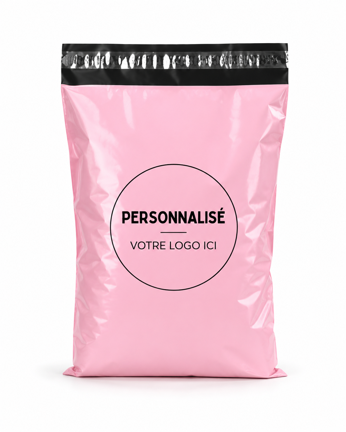 Sachet E-commerce Rose Personnalisé